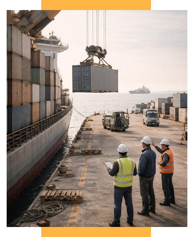 Морские перевозки грузов по миру от 46494 р. | СетСервис-Внв