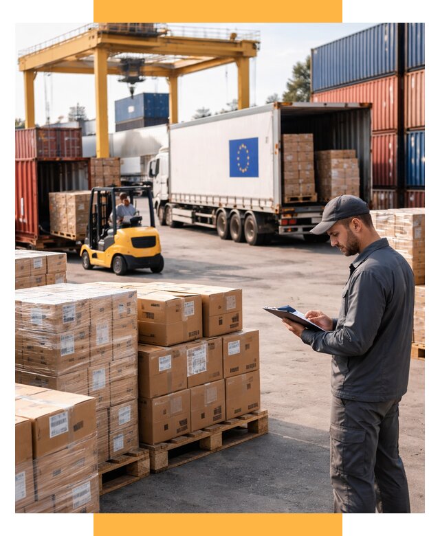 Доставка грузов из Европы от 12398 р., логистика СетСервис-Внв