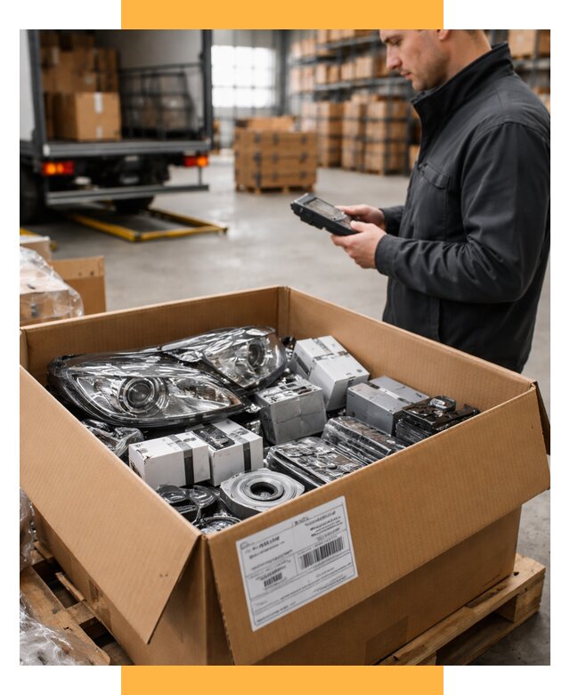 Доставка автозапчастей из Европы под ключ от 12915 р. | СетСервис-Внв