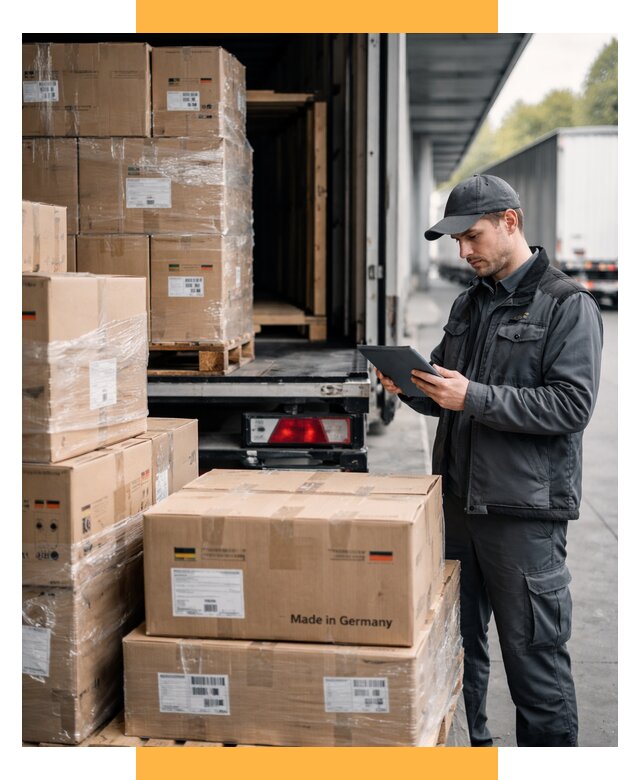 Доставка грузов из Германии от 46494 р. быстро - СетСервис-Внв