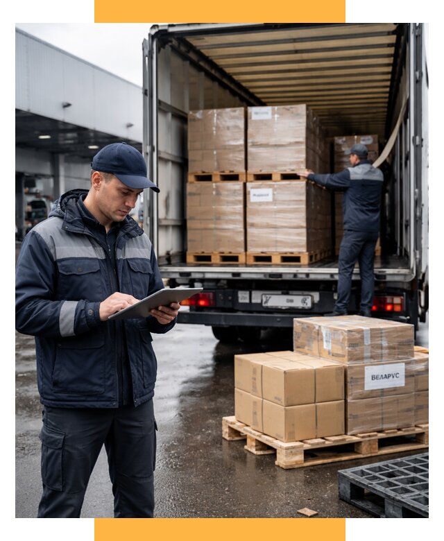 Доставка грузов из Беларуси от 15498 р. логистика СетСервис-Внв