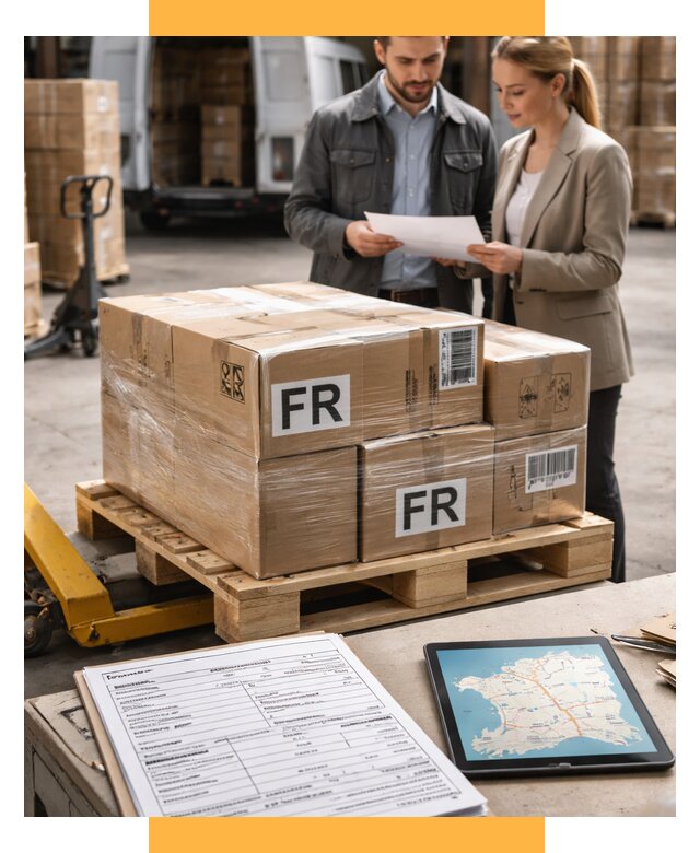 Доставка грузов в Францию от 25830 р., логистика СетСервис-Внв