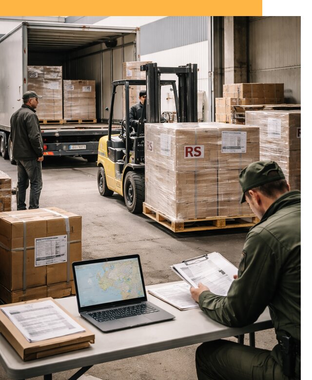 Доставка грузов в Сербию от 46494 руб, международные перевозки