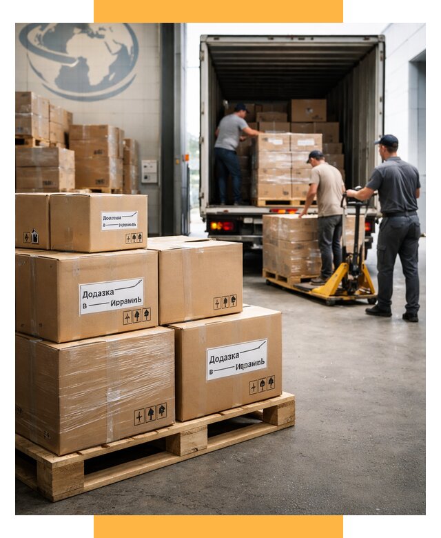 Доставка грузов в Израиль и экспорт от 46494 р. СетСервис-Внв