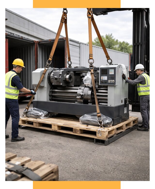 Перевозка станков и таможня от 61992 р. | СетСервис-Внв логистика