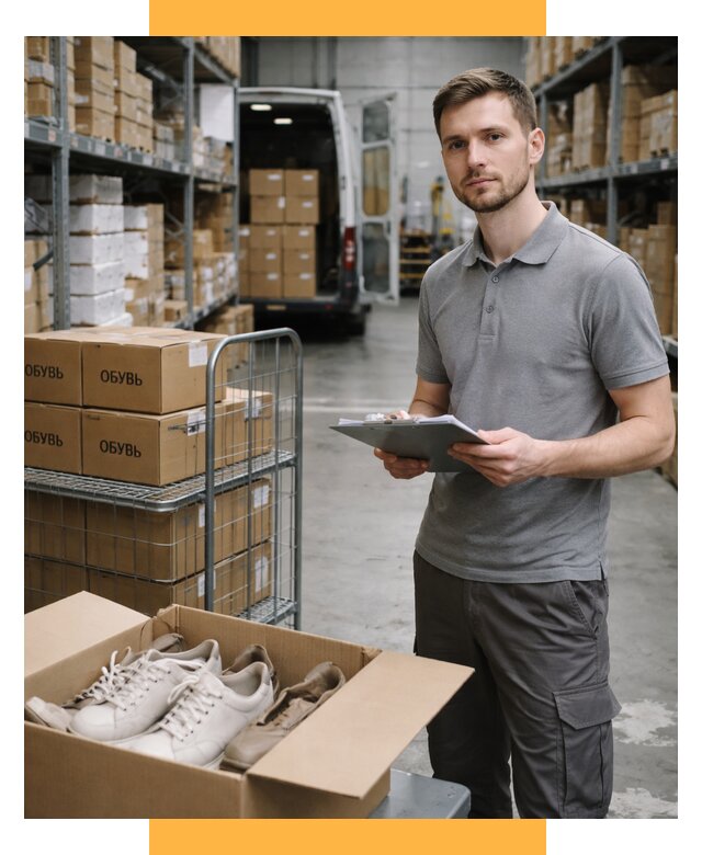 Доставка обуви из Китая и Турции от 4649 р. СетСервис-Внв