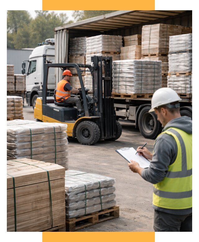 Перевозка строительных материалов от 5683 р. | СетСервис-Внв