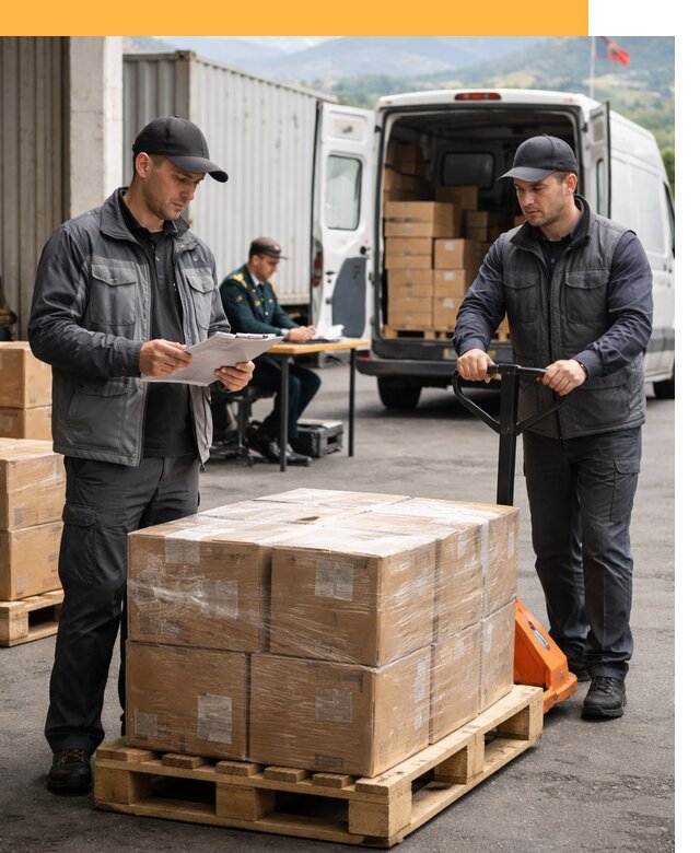 Доставка грузов через Армению, быстрая таможенная очистка от 25830