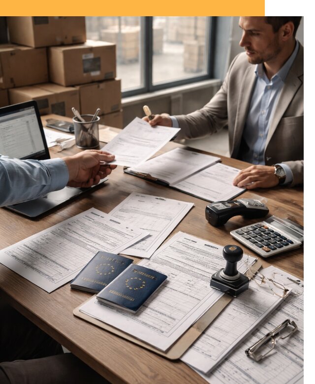 Таможенное оформление грузов из Европы от 8782 руб