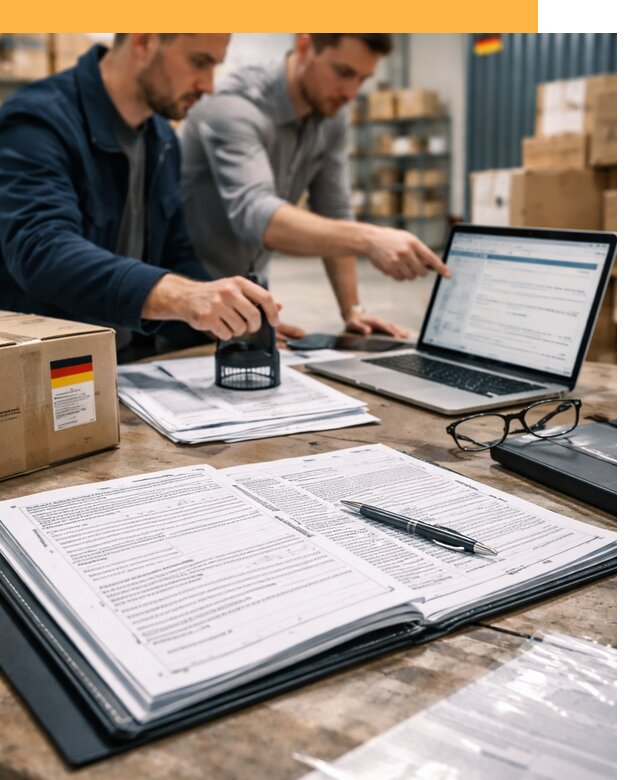 Таможенное оформление грузов из Германии от 9299 руб.
