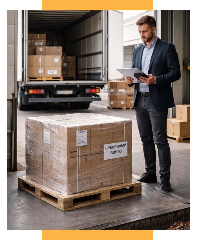Временный вывоз товаров под ключ от 8266 р. | СетСервис-Внв