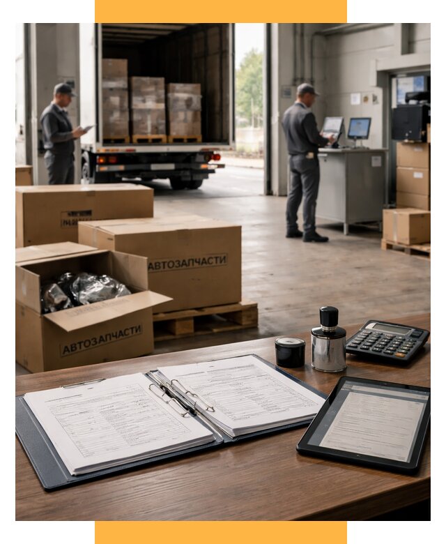 Таможенное оформление автозапчастей под ключ от 8782 р., СетСервис-Внв