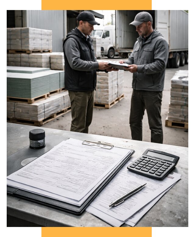 Таможенное оформление стройматериалов от 8782 р. | СетСервис-Внв
