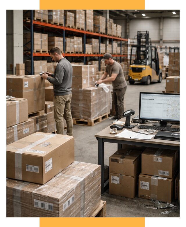 Склад консолидации в Европе от 6716 р., услуги СетСервис-Внв